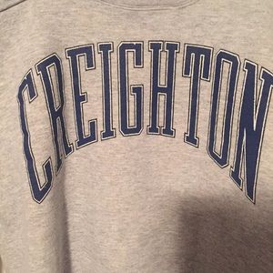 Vintage creighton blue jays crewneck